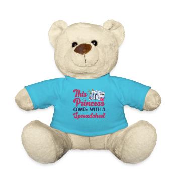 Comptable Comptable Comptable - Nounours - bleu outremer - Devant