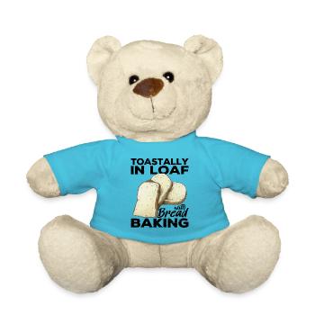 Drôle de boulanger - Nounours - bleu outremer - Devant