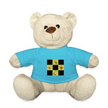 Bienen - Teddy - Atollblau - Vorne