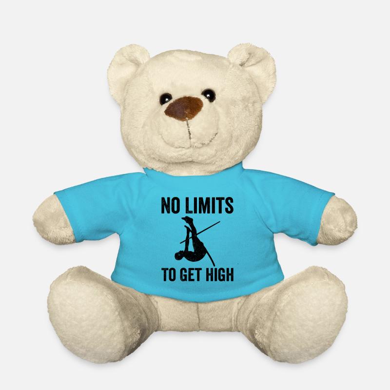 Lustiger Stabhochsprung Stabhochsprung - Teddy - Atollblau