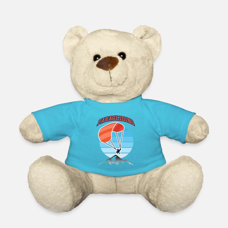 Gleitschirmflieger Berge Paragliding - Teddy - Atollblau