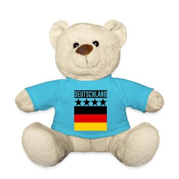Coupe du monde en Allemagne - Nounours - bleu outremer - Devant