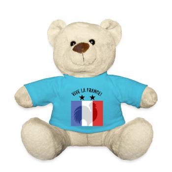 Frankreich - Teddy - Atollblau - Vorne