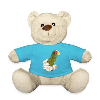 Le perroquet yucatèque - Nounours - bleu outremer - Devant