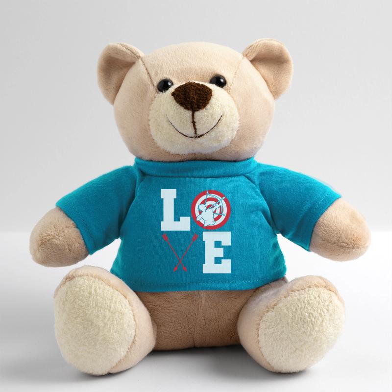 Bogensport Bogenschütze Bogenschießen Pfeil Bogen Teddy