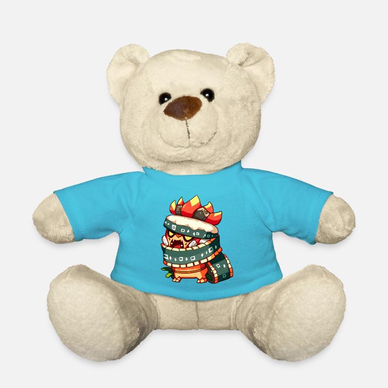 Comic Figur - Teddy - Atollblau