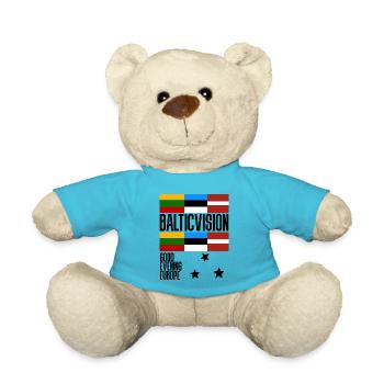 Eurovision Lettland Estland Litauen - Teddy - Atollblau - Vorne