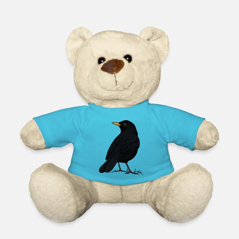 Amsel - Teddy - Atollblau