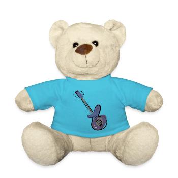 Gitarre - Teddy - Atollblau - Vorne