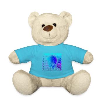 Punk Rock Pogo Anarchie Punks Punk Rocker Punk - Teddy - Atollblau - Vorne