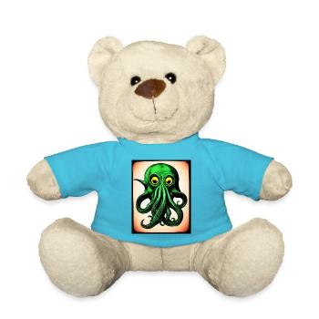 Octopus #001 - Teddy - Atollblau - Vorne