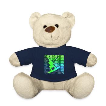 Wakeboard Wakeboarder Wakeboarding Freestyle DNA - Nounours - bleu marine - Devant