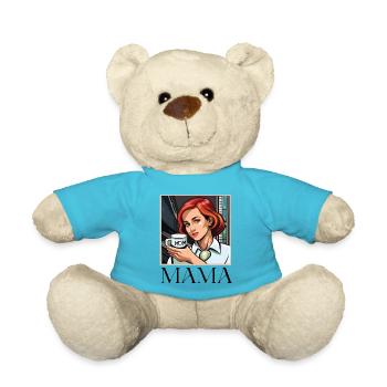 Mum - Teddy - Atollblau - Vorne
