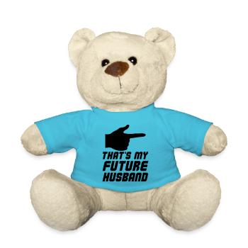 Thats my Future Husband - Teddy - Atollblau - Vorne