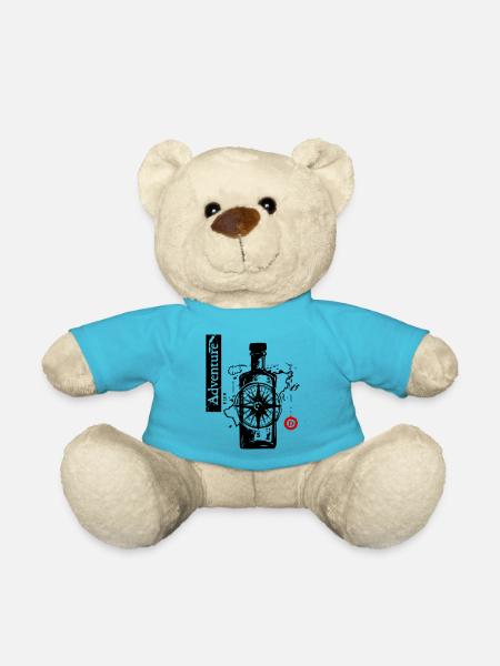 Adventure Trip - Teddy Bear - atoll blue