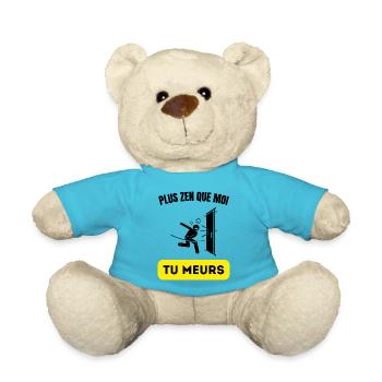 plus zen que moi tu meurs - Nounours - bleu outremer - Devant