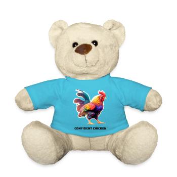 CONFIDENT CHICKEN - Teddy - Atollblau - Vorne