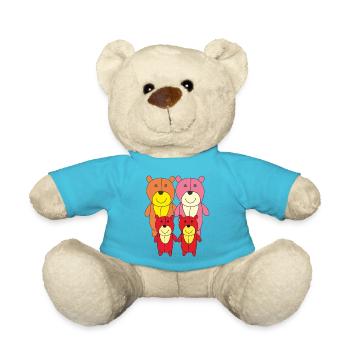 bären family - Teddy - Atollblau - Vorne