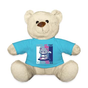 Jeux, Jeux d’argent, Jeux vidéo, Gamer - Nounours - bleu outremer - Devant