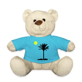 palme - Teddy - Atollblau - Vorne