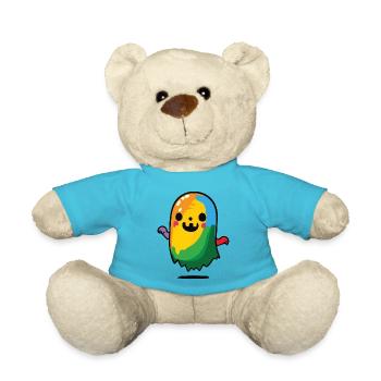 Fantôme mignon / Halloween - Nounours - bleu outremer - Devant