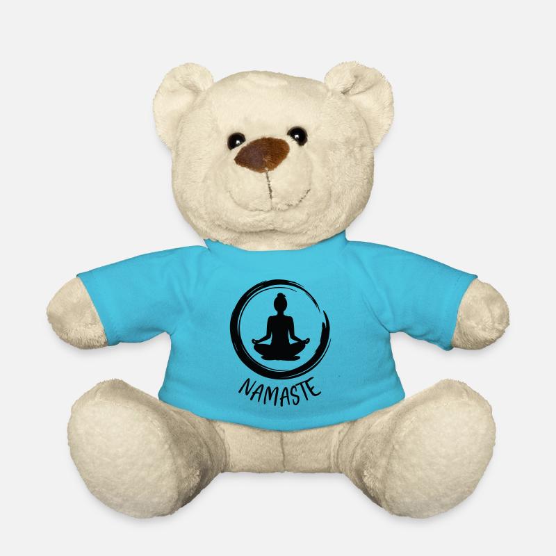 Yoga / Namaste - Nounours - bleu outremer