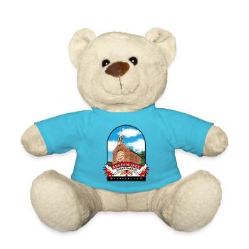 Deutschland Angermünde Brandenburg Vintage - Teddy - Atollblau - Vorne