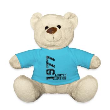 Limited Edition 1977 - Teddy Bear - atoll blue - Front
