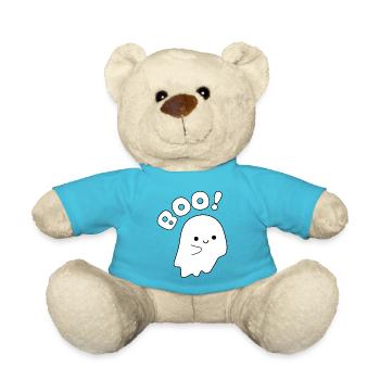 Halloween Geist - Teddy - Atollblau - Vorne