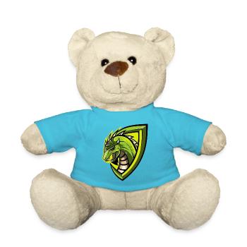 Drachen Logo - Teddy - Atollblau - Vorne