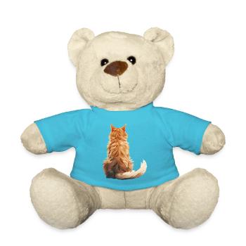 Chat Manx - Nounours - bleu outremer - Devant