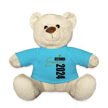 Examen 2024 bestanden - Teddy - Atollblau - Vorne