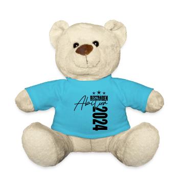 Abitur 2024 - Teddy - Atollblau - Vorne