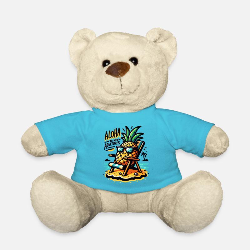 Aloha to new Adventures - Teddy - Atollblau