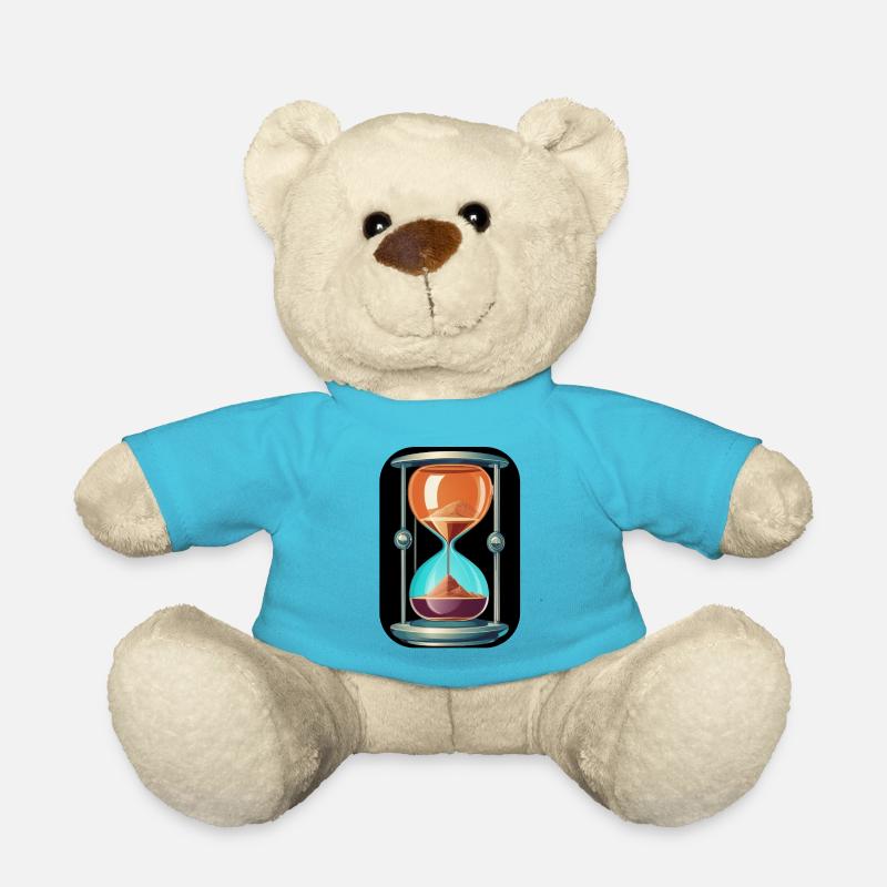 Sanduhr Sand Uhr sablier abstrakt Stundenglas - Nounours - bleu outremer