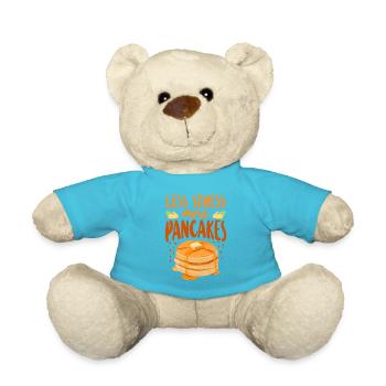 Pancake Lover Kids Less Stress - Teddy - Atollblau - Vorne