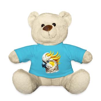 Kakadu-Papagei - Teddy - Atollblau - Vorne