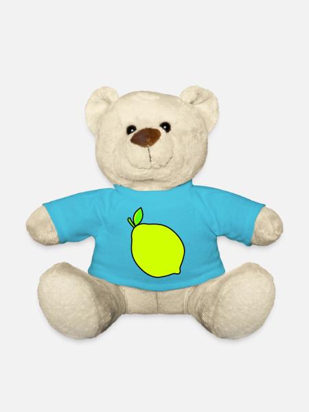 zitrone - Teddy - Atollblau