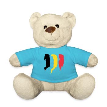 Belgien Vintage - Teddy - Atollblau - Vorne