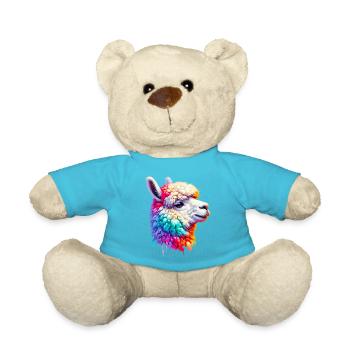 Alpaka - Teddy - Atollblau - Vorne