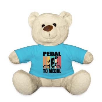 Pedal To Medal Road Bike Road Bike Road Bikes Road Bike - Teddy Bear - atoll blue - Front