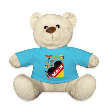 Berlin - Teddy - Atollblau - Vorne
