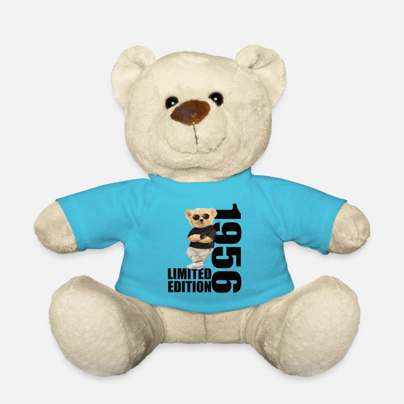 Limited Edition 1956 Bär Bären Geburtstag 1956 - Teddy - Atollblau