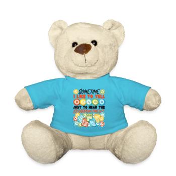 Bingo Player Sometimes I Like To - Teddy - Atollblau - Vorne