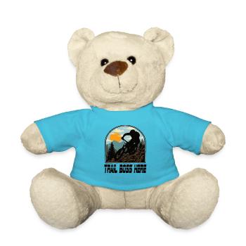 Downhill Mountainbike Mtb Mountainbiker Biking - Teddy - Atollblau - Vorne