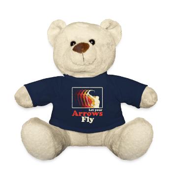 Bogensport Bogenschütze Bogenschießen Pfeil Bogen - Teddy - French Navy - Vorne