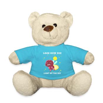 Regardez comment elle illumine le ciel mème Firefly magique - Nounours - bleu outremer - Devant