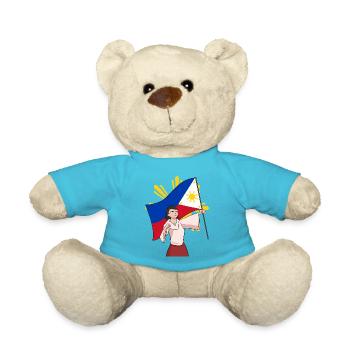 Philippines Drapeau philippin Pride I cadeau - Nounours - bleu outremer - Devant