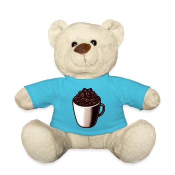 Kaffee Tee - Kaffeetasse - Tee - Teddy - Atollblau - Vorne