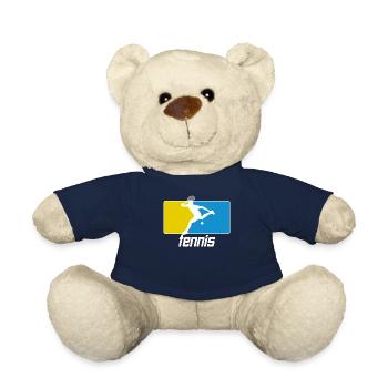 Vêtements pour joueurs de tennis Tennis Femmes Filles - Nounours - bleu marine - Devant